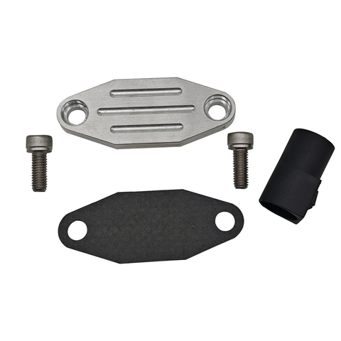 EGR Delete Block Off Plate & Simulator Eliminator Plug Kit for 1986-1995 2.8L 4.9L 5.0L 5.8L 7.5L Ford F150 Mustang