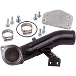 EGR Delete + High Flow Intake Elbow Tube Kit for GMC Duramax 6.6L 2004-2005